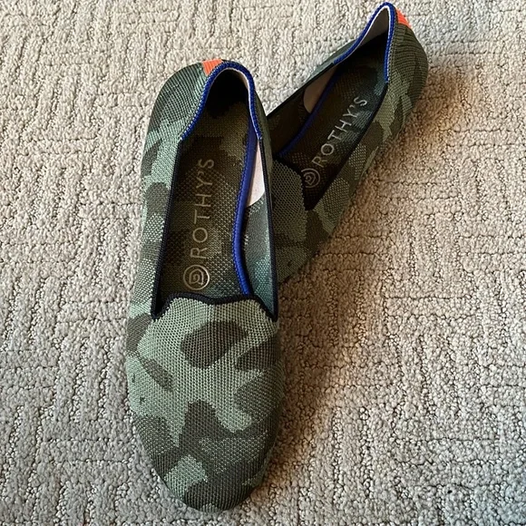 Rothy's Green Camouflage Flats - Picture 7 of 7